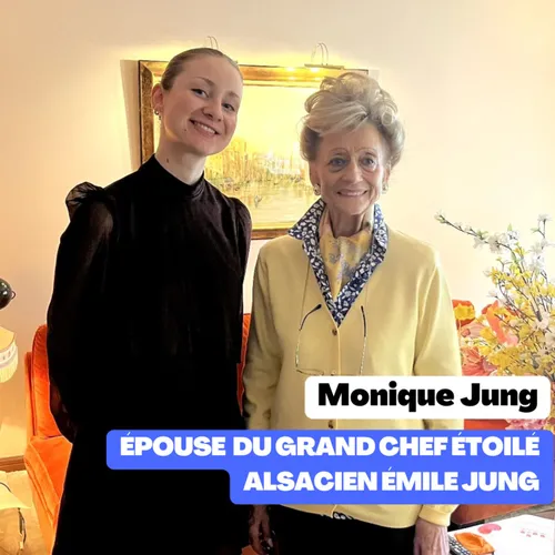 Monique Jung, épouse du grand chef alsacien étoilé Émile Jung