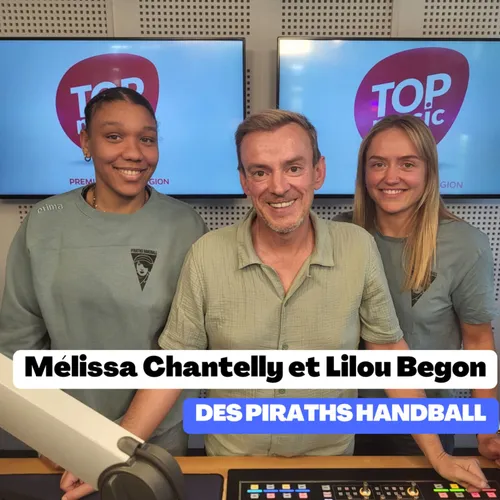 Mélissa et Lilou des PIRATHS Handball