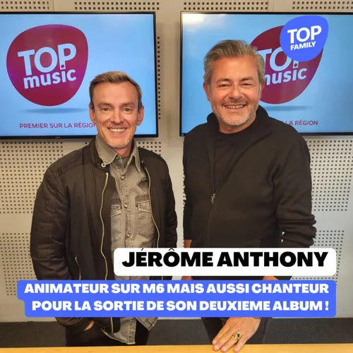 Jérôme Anthony, animateur mais aussi chanteur !