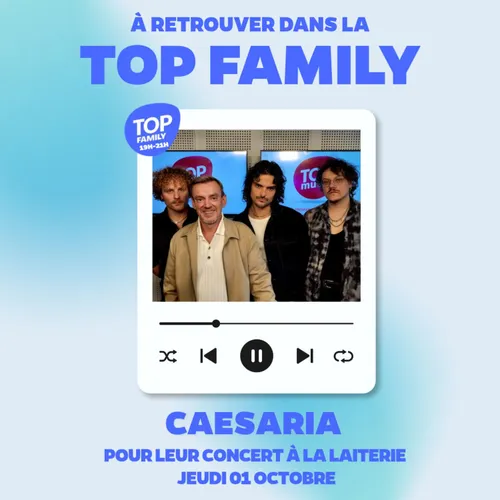 Le groupe CAESARIA pour leur concert jeudi à la Laiterie