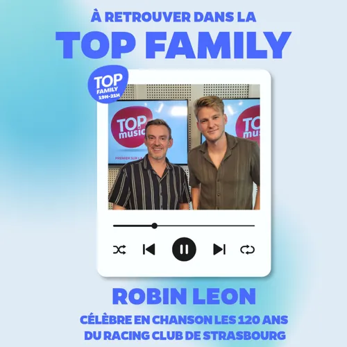 Robin Leon célèbre en chanson les 120 ans du Racing Club de Strasbourg