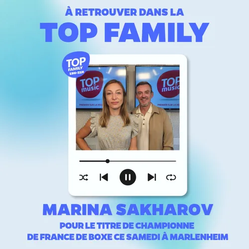 Marina Sakharov pour le titre de championne de France de boxe