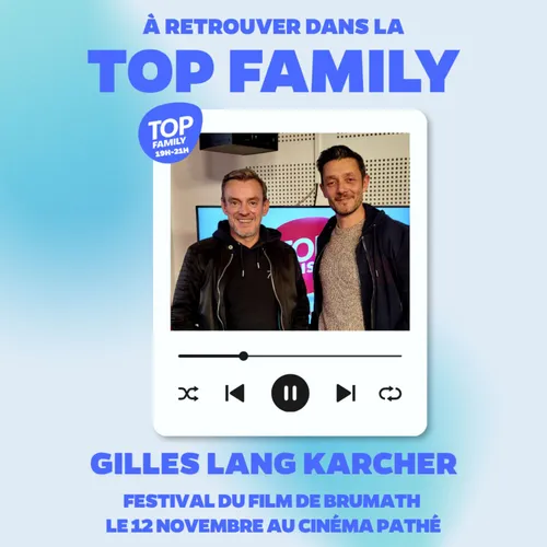 Gilles Lang Karcher pour le festival du film au Pathé Brumath