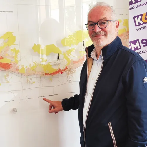 Didier Toubin, le maire de Comblanchien