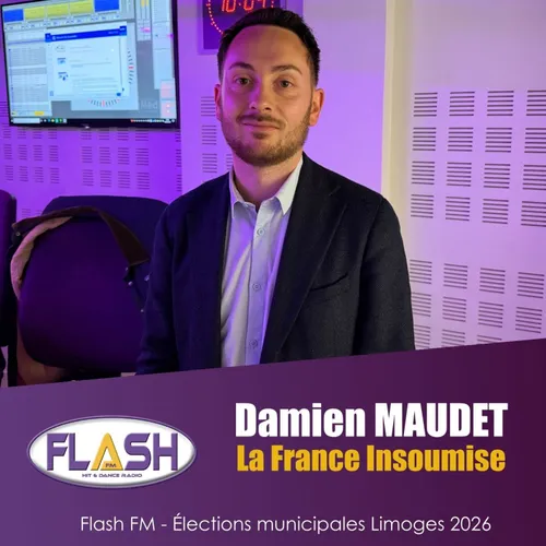 Municipales 2026 à Limoges : Damien MAUDET présente son projet pour...