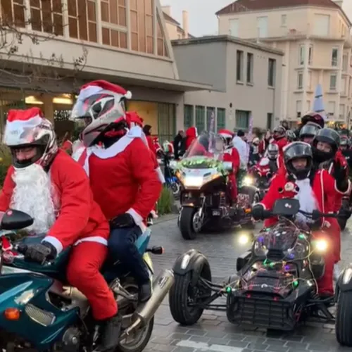 Les Pères Noël Motards de Reims