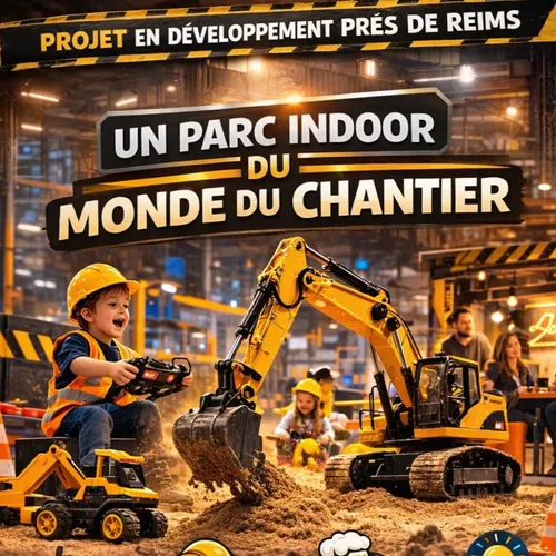 Construction Park : le chantier devient un terrain de jeu à Reims