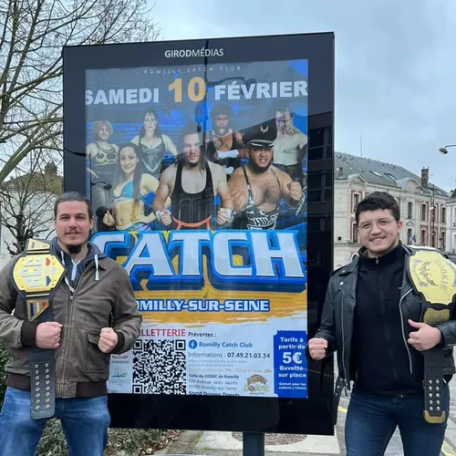 Un gala de catch à Romilly-sur-Seine