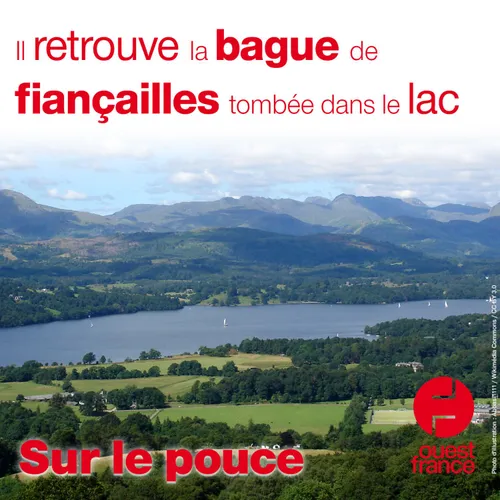 1 juin 2021 - Il retrouve la bague de fiançailles tombée dans le lac