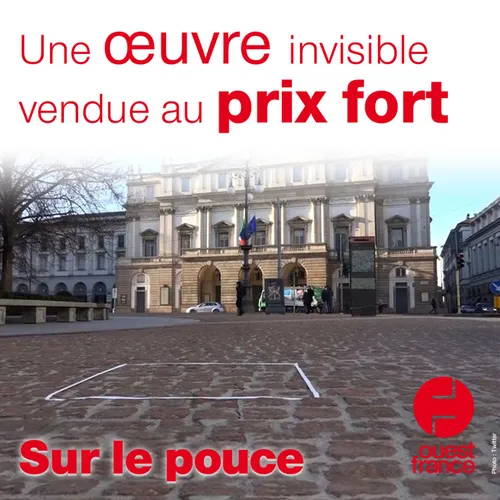 2 juin 2021 - Une œuvre invisible vendue au prix fort
