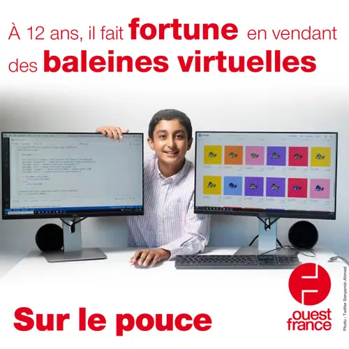2 septembre 2021 - A 12 ans, il fait fortune en vendant des...