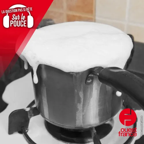 Pourquoi le lait déborde-t-il toujours de la casserole ?