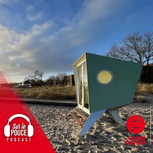 19 juin 2023 - Une cabine de plage pour télétravailler les pieds...