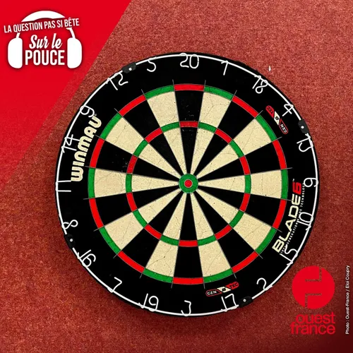 Comment a été imaginée la cible des fléchettes ?