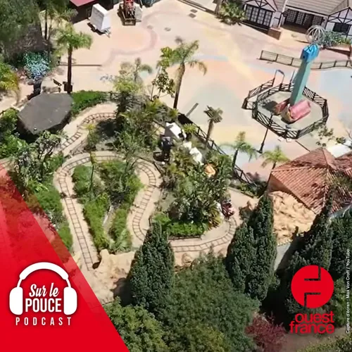 25 novembre 2022 - Un parc d'attractions fermé entretenu...
