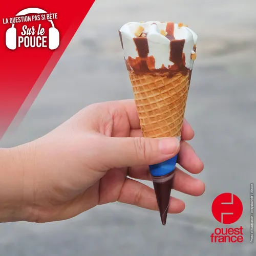 À quoi sert le chocolat au fond des cornets des cônes de glace ?