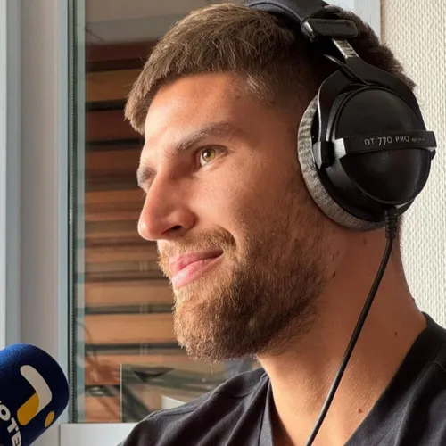 Quentin Braat, le nouveau vigile de la boîte Rodez Aveyron Football...