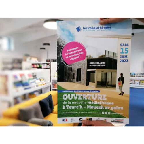 La nouvelle médiathèque de Tourc'h est ouverte !