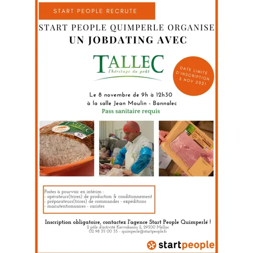 Les salaisons TALLEC de Bannalec recrutent !