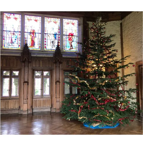 Pour Noël le château de Keriolet à Concarneau propose des visites...