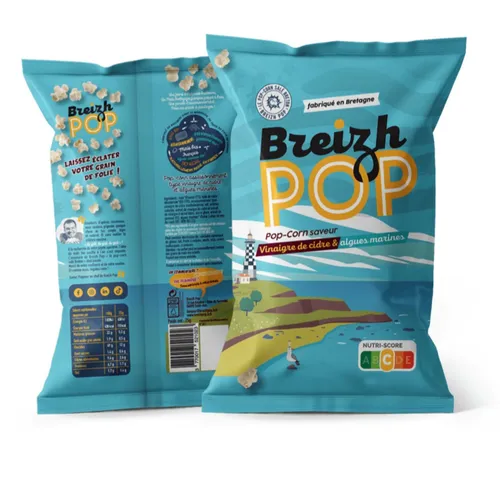 Breizh Pop : le pop corn salé made in Breizh !