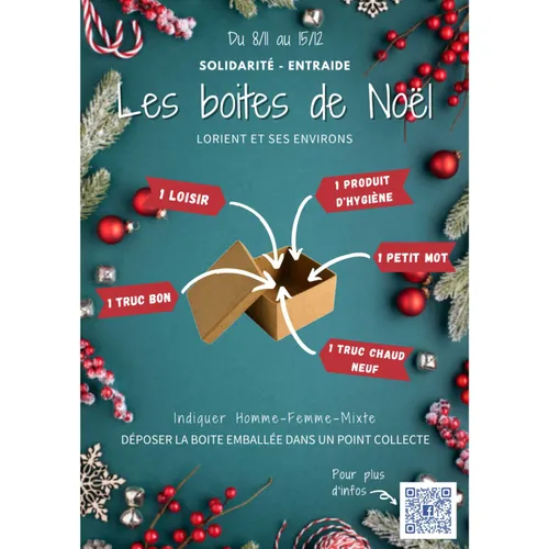 Les boîtes de Noël 56 : l'opération solidaire revient en pays de...
