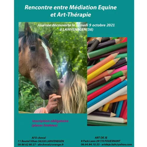 Médiation équine et art-thérapie le 9 octobre à Lanvénégen