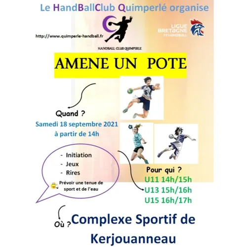 C'est la rentrée pour le Handball Club Quimperlé