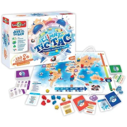 Climat tic-tac. Un jeu pour comprendre les enjeux des changements...