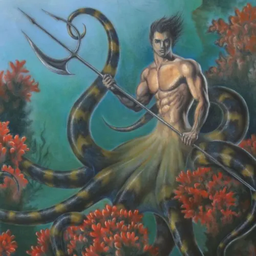L'homme marin aurait un jour été vu à Belle-île...