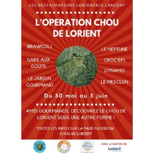 Opération chou de Lorient jusqu'au 3 juin