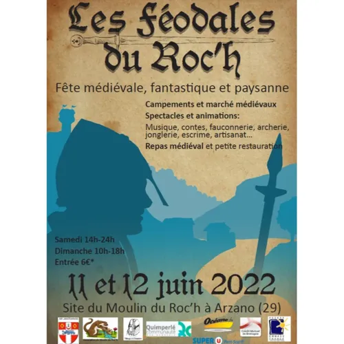 Grande fête médiévale fantastique et paysanne les 11 et 12 juin à...