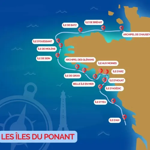 Cap sur les ÎLES DU PONANT