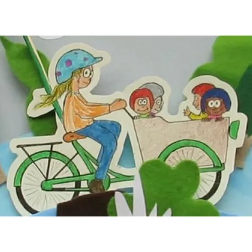 Un vélo cargo pour une Nounou à roulettes !