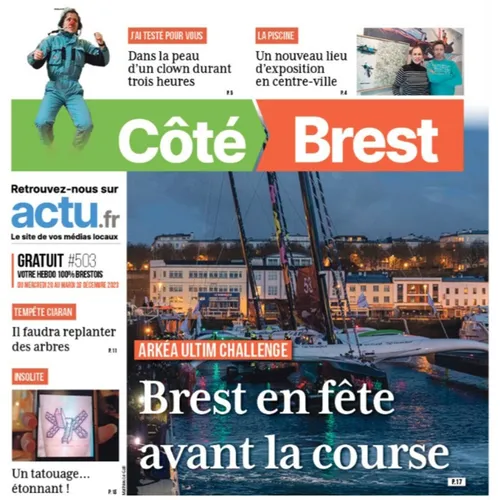 Cette semaine dans Côté Brest.