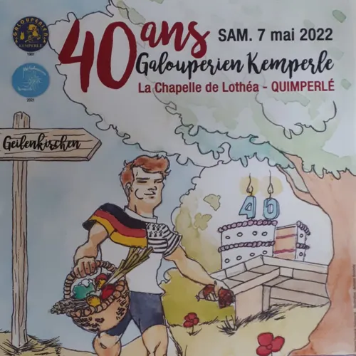 Rando course gourmande le 7 mai pour les 40 ans des Galouperien...