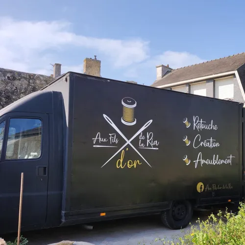 Un atelier de couture dans son camion !