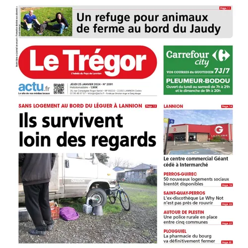 Cette semaine dans Le Trégor.