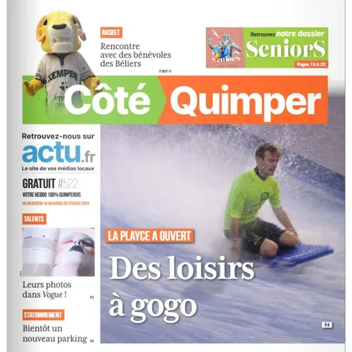Cette semaine dans Côté Quimper  .