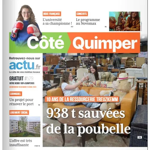 Cette semaine dans Côté Quimper.