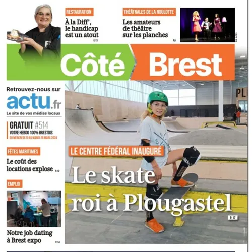 Cette semaine dans Côté Brest.