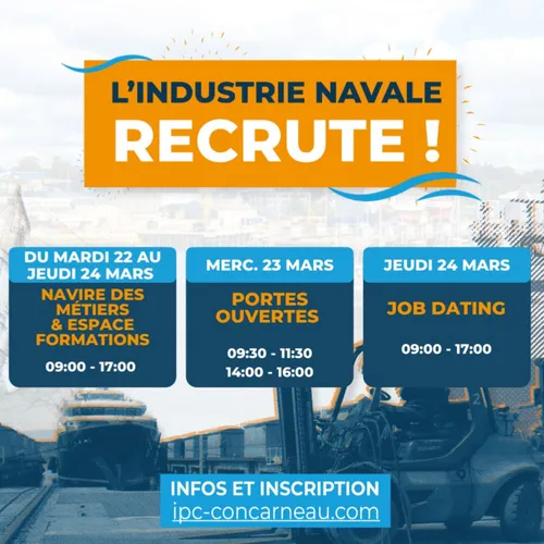 Découverte de la filière maritime avec l'Interprofession du port de...