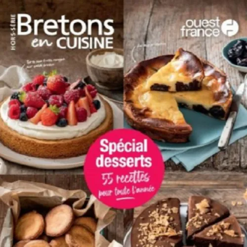 Bretons en cuisine : hors-série spécial desserts aux Editions Ouest...