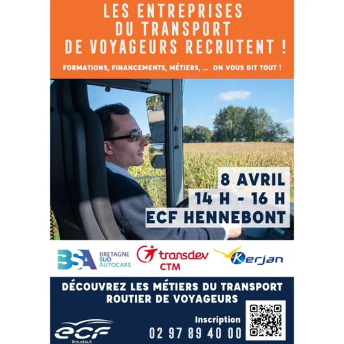 Rencontrez des entreprises du transport de voyageurs le 8 avril à...