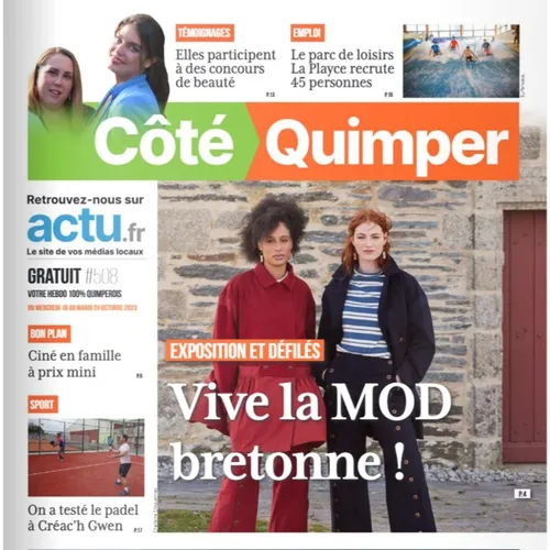 Cette semaine dans Côté Quimper.