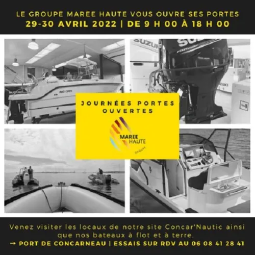 Concar'nautic les 29 et 30 avril sur le port de Concarneau