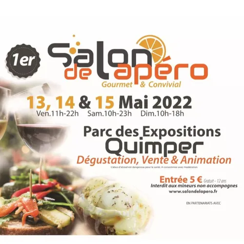Un salon de l'apéro du 13 au 15 mai à Quimper !