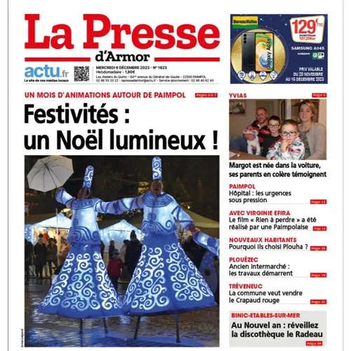Cette semaine dans La Presse d'Armor.