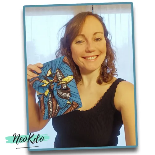 Le furoshiki Breton pour emballer et sublimer son cadeau de Noël