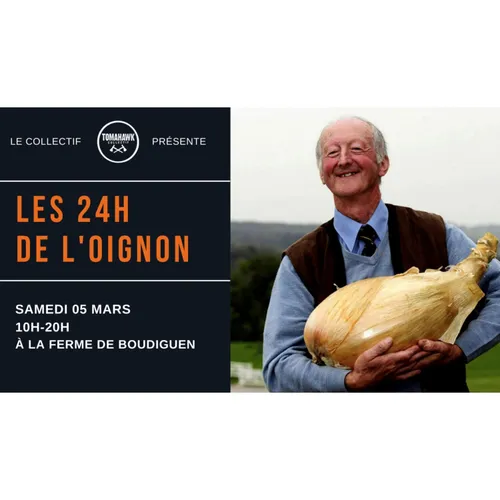 Concours mondial d'épluchage de l'oignon le 5 mars à Querrien
